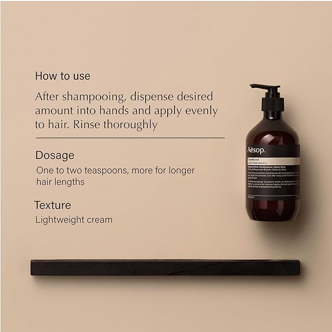 Aesop Shampoo & Conditioner Set | Hydrates, Softens, & Adds Shine | All Hair Types | 16.9 oz / 500mL-VivaGrace Women