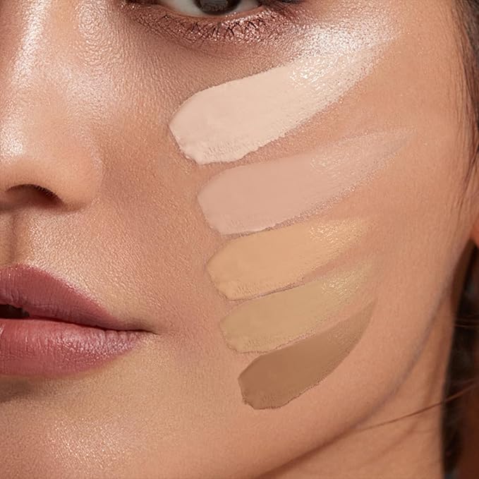 Liquid Foundation Makeup Natural True Skin Tone Full Coverage Concealer Flawless Complexion Blendable Longwear, 102, 1 fl. oz.-VivaGrace Women