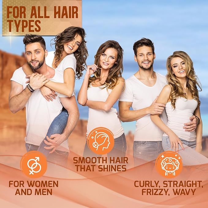 Keratin Shampoo and Conditioner Set - Sulfate and Paraben Free Treatment for Dry Hair - Anti Frizz, Collagen Enriched Formula for Curly or Damaged Hair - Safe for Men and Women with Color Treated Hair-VivaGrace Women