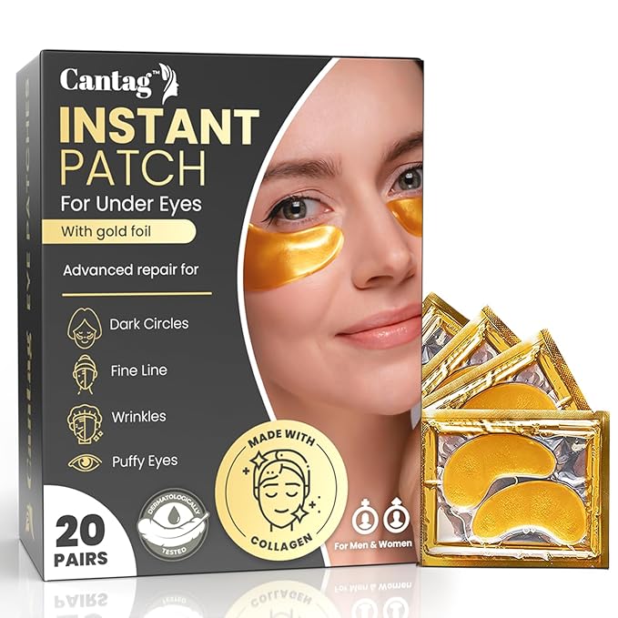 Under Eye Patches | Under Eye Mask | Under Eye Treatment | Eye Care for Women | Eye Gel Pads for Eye | Under Eye Patches for Puffy Eyes, Dark Circles and Puffiness-VivaGrace Women