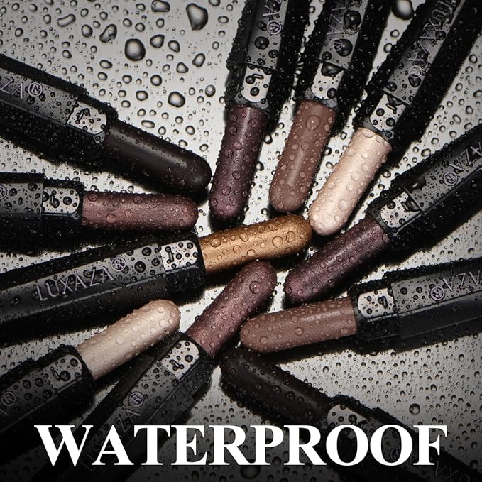Brown Eyeshadow Stick Makeup 6PCS Set, Neutral Eyeshadow Palette Metallic Shimmer Matte Cream Eye Shadow Eyeliner Brightener Pencil Crayon - TAUPE MAUVE-VivaGrace Women