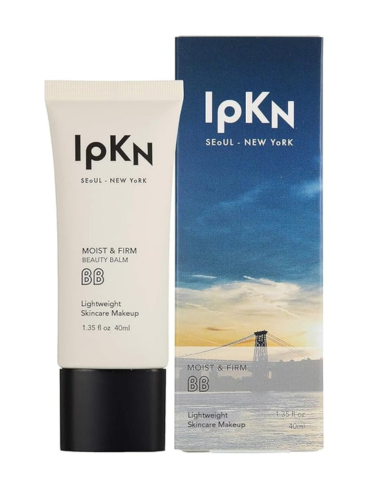 IPKN Moist & Firm BB Cream - Ultra-Hydrating Daily BB Cream with or without SPF40 - Lightweight, Non-Greasy Face Base with Antioxidants for Smooth, Radiant Skin-VivaGrace Women