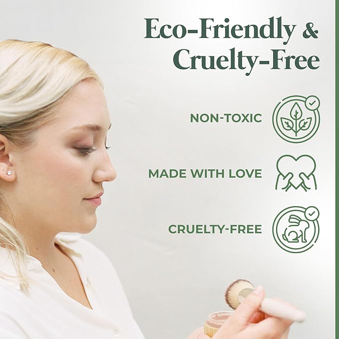 Dr. Lily Ros- All-Natural Blush, Bronzer & Shimmer – Plant Based No Harsh Chemicals, No Parabens or Synthetic Fragrances 100% Natural Formula Safe for Sensitive Skin (Rose Bronze)-VivaGrace Women