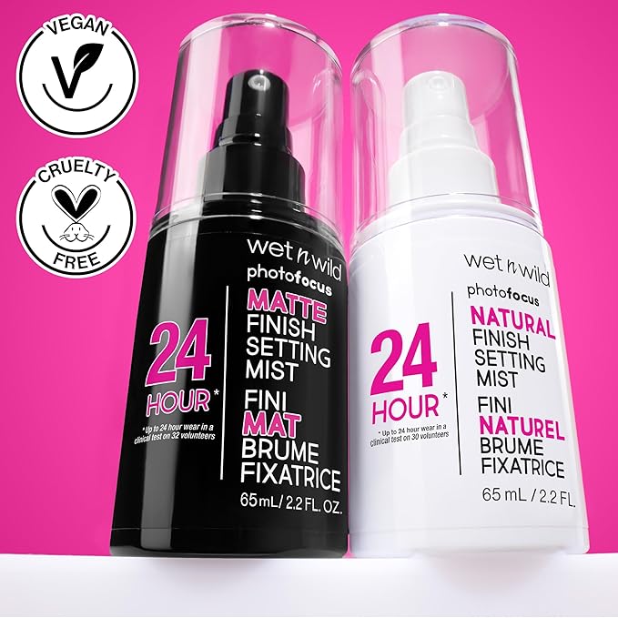 Wet n Wild Photo Focus Matte Finish Setting Mist, Matte - clear-VivaGrace Women