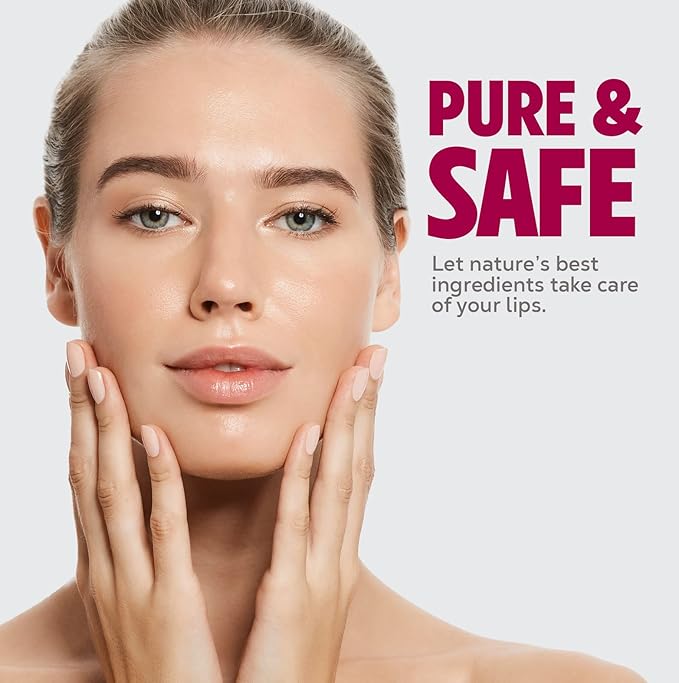 Lanolin Lip Balm 2 pack - Organic Lip Repair for Hot/Dry Weather - Natural nipple cream - Moisturizer for cracked lips - Hydrating lip care - Ultra pure jojoba oil - Chapstick For Men & Women 0.70 Oz-VivaGrace Women