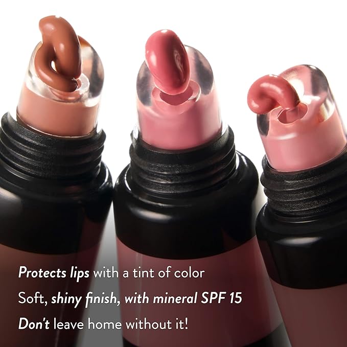 LAURA GELLER NEW YORK Shine-n-Shield Lip Balm SPF 15, Sunset Sands - Nourishes, Hydrates & Protects Lips-VivaGrace Women