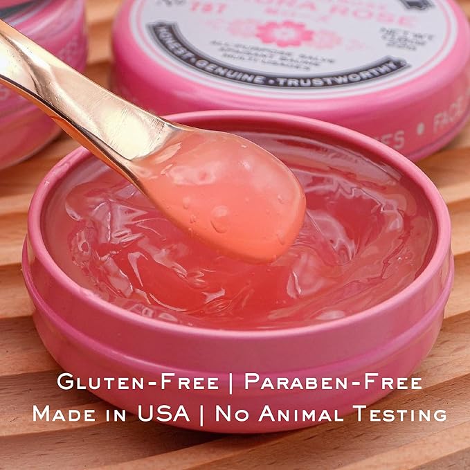 C.O. Bigelow All Purpose Salve Lip Balm Tins, Sakura Rose Salve Pack of 3 for Chapped Lips & Dry Skin - Moisturizing Lip, Cuticle and Skin Salves, 0.8 oz each-VivaGrace Women