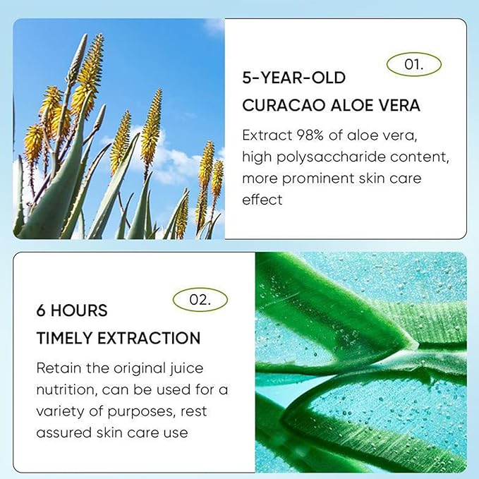 8Pcs Skin Care Products Set, Aloe Vera Skin Care Sets, Skin Care Gift Set for Women Girls, Skincare Routine Set, Face Care Kit with Cleanser, Mask, Toner, Serum, Lip Balm, Eye Cream, Moisturizer-VivaGrace Women