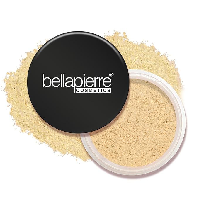 bellapierre Mineral Foundation SPF 15 - Loose Powder Foundation | Vegan & Cruelty Free Natural Makeup | Full Coverage Matte Finish | Hypoallergenic | Oil & Talc Free - 0.32 Oz - Ivory-VivaGrace Women