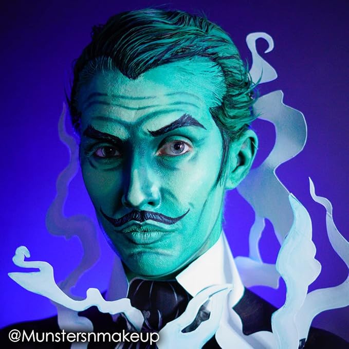 Mehron Makeup Paradise Makeup AQ Pro Size | Stage & Screen Performance, Face & Body Painting, Beauty, Cosplay, and Halloween | Water Activated Face Paint, Body Paint 1.4 oz (40 g) - Teal-VivaGrace Women