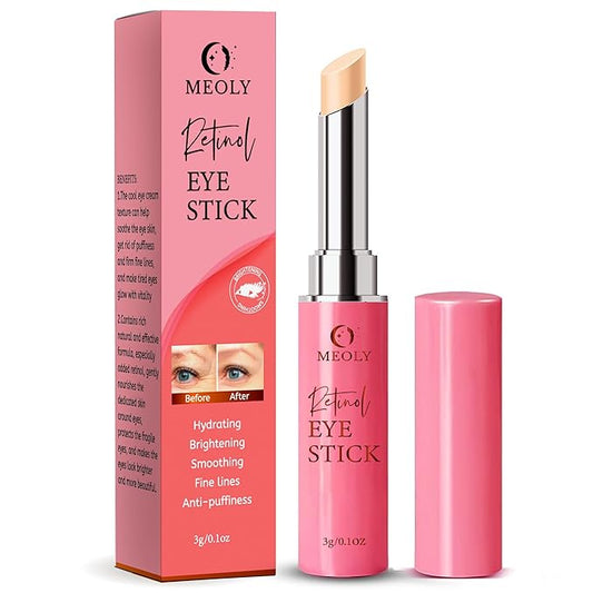 Instant Eye Bag Remover, Retinol Eye Cream for Dark Circles, Under Eye Brightener Stick, Under Eye Cream Anti Aging, Eye Cream for Wrinkles, Brightening Eye Cream for Puffiness and Bags-VivaGrace Women