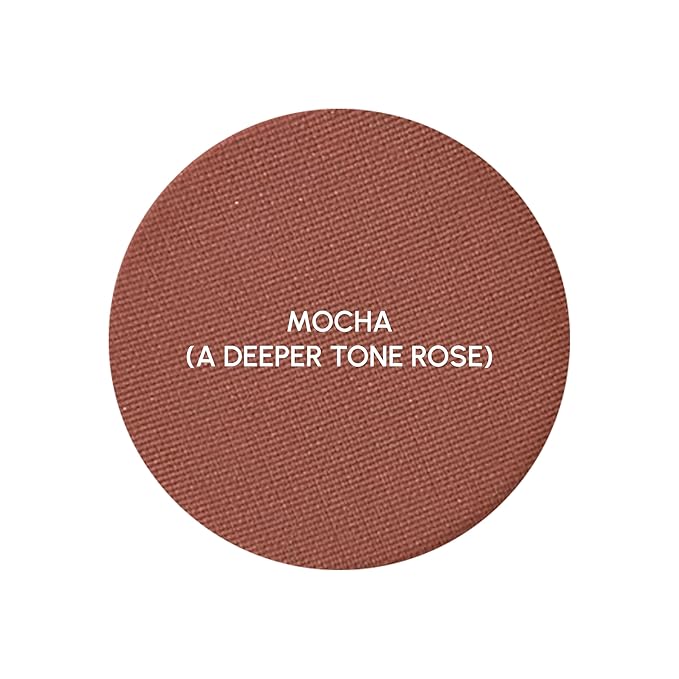 PRIMROSE POWDER BLUSH, Pressed Blush Face Makeup, Buildable Formula, Smooth Finish, Paraben Free, Made in the USA 0.11 oz. (Mocha)-VivaGrace Women