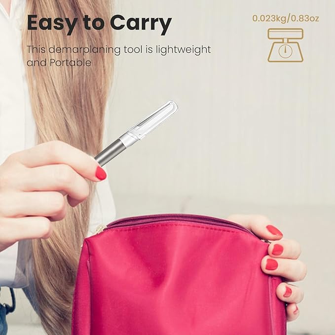 Dermaplaning Tool for Face Exfoliation, with 20 Replaceable Blades, Facial Shaver/Eyebrow Razor, Peach Fuzz Removal Eyebrow Shaper for Women, Easy to Use Dermaplaner Help Exfoliate and Smooth Skin-VivaGrace Women