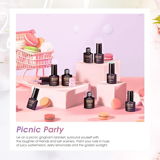 ROSALIND 8PCS Cat Eye Gel Polish with Magnet Stick - Magnetic Cat eye Gel Nail Polish Sparkle Diamond Effect Magic Magnetic Glitter Soak Off Led Nail Art DIY Salon Gifts For Women-VivaGrace Women