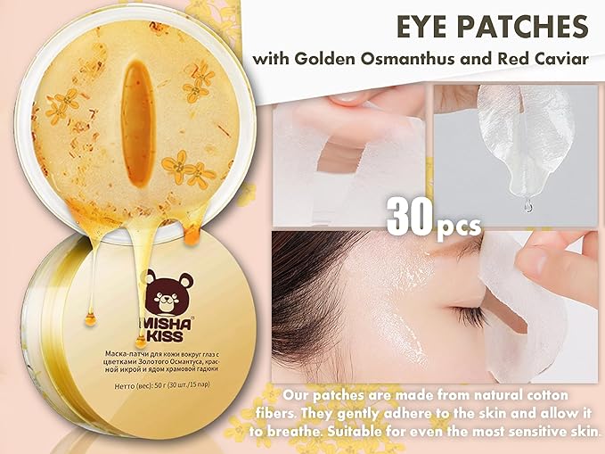 Lifting, Moisturizing and Hydrating, Anti-Aging, Anti-Wrinkle Skin Care Variety Set of 3 for Puffy Eyes, Dark Circles, Eye Bags, Fine Lines | Under Eye Patches 30 Piece | Serum | Cream.-VivaGrace Women
