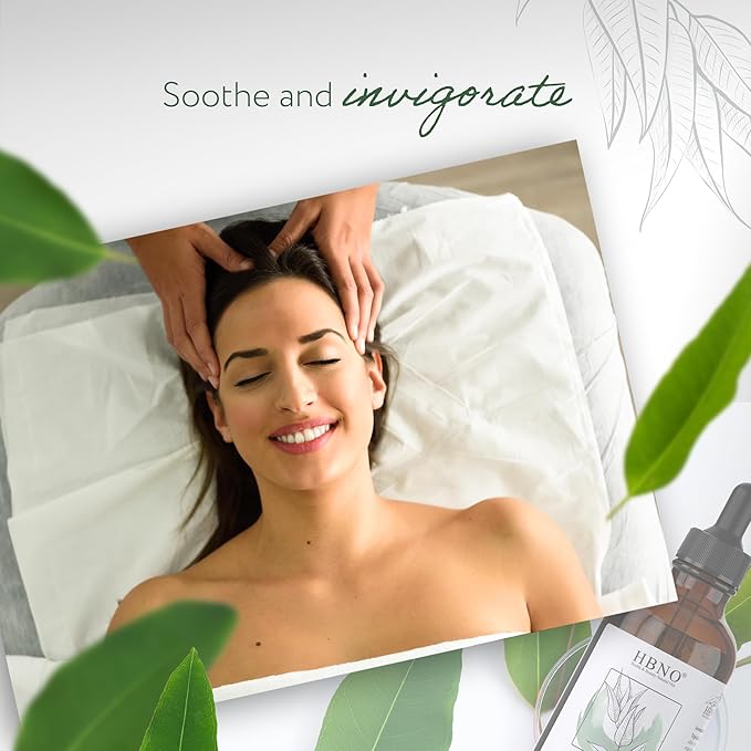 HBNO California Bottled Organic Eucalyptus Essential Oil (Globulus) - 4 fl oz (120ml) - USDA Certified Organic - Ideal for Diffuser, Hair, Face, Skin Care, Aromatherapy, Scalp & Body Massage-VivaGrace Women