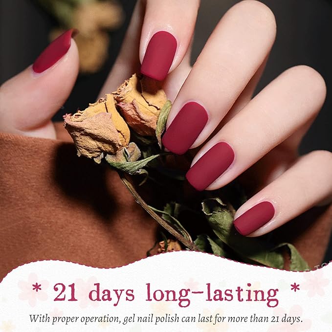 JODSONE Gel Nail Polish Kit with U V Light 36 PCS Classic Black and White Nude and Blue Purple Gel Polish Set with Manicure Tools Suitable for All Sea-VivaGrace Women