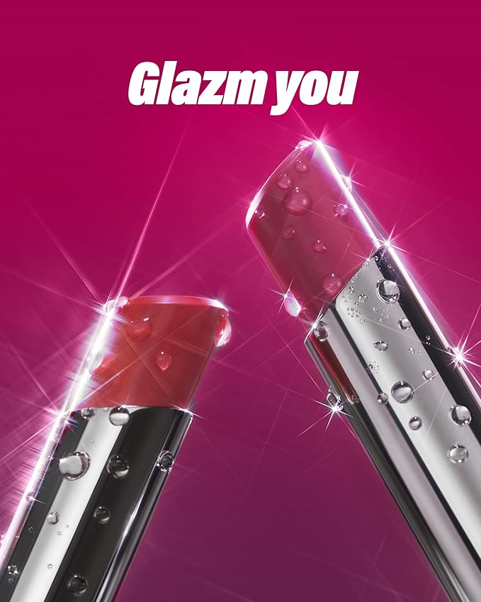 ATHE Glazm Lipbalm Stick - Vegan Glow Korean Lip Balm - Plumping, Volumizing & Highly Pigmented Lipstick - Soft Melting, Buildable Formula - Plant-Derived, Cruelty-Free, 0.12oz. (06 Warmstomizing)-VivaGrace Women