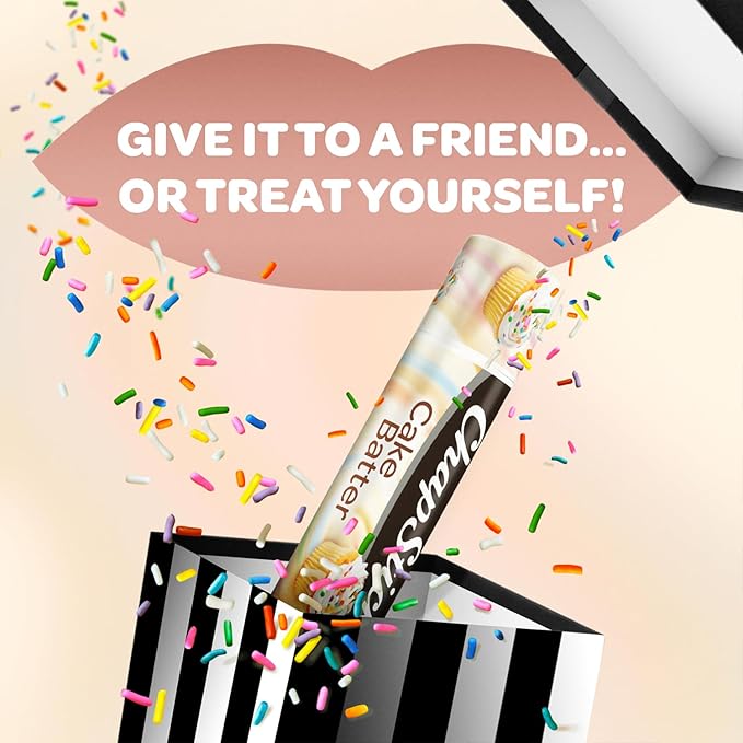 ChapStick Limited Edition Cake Batter, 12-Stick Refill Pack-VivaGrace Women