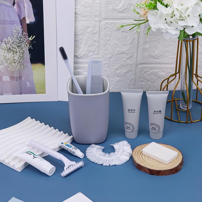 Hygiene Kit, Hygiene Kit Bulk, Individually Packed,The Travel Hygiene Kit Is Fully Equipped, Convenient For Personal Washing, Convenience Kits Suitable For Hotel, Home, Camping, Travel ( Pack-12)-VivaGrace Women