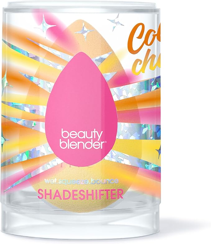 Beautyblender® | Beam Color Changing Beauty Blender Makeup Sponge, Super-Soft Foam Easily Blends Foundations & Creams, Made in USA, Reusable, Washable, Streak Free Application, Heat Activated-VivaGrace Women