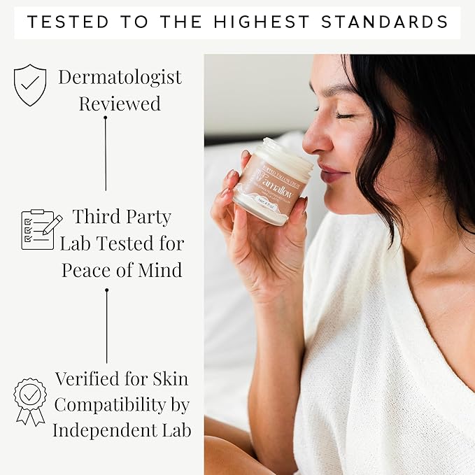 Amallow 100% Grass Fed Beef Tallow for Skin Care - Face + Body - Whipped Moisturizer - Natural Lotion, 4 FL. oz. (Vanilla Latte)-VivaGrace Women