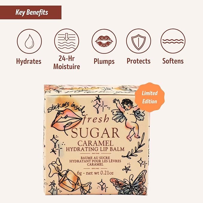 Fresh Sugar Lip Caramel Hydrating Balm 0.2oz/6ml-VivaGrace Women