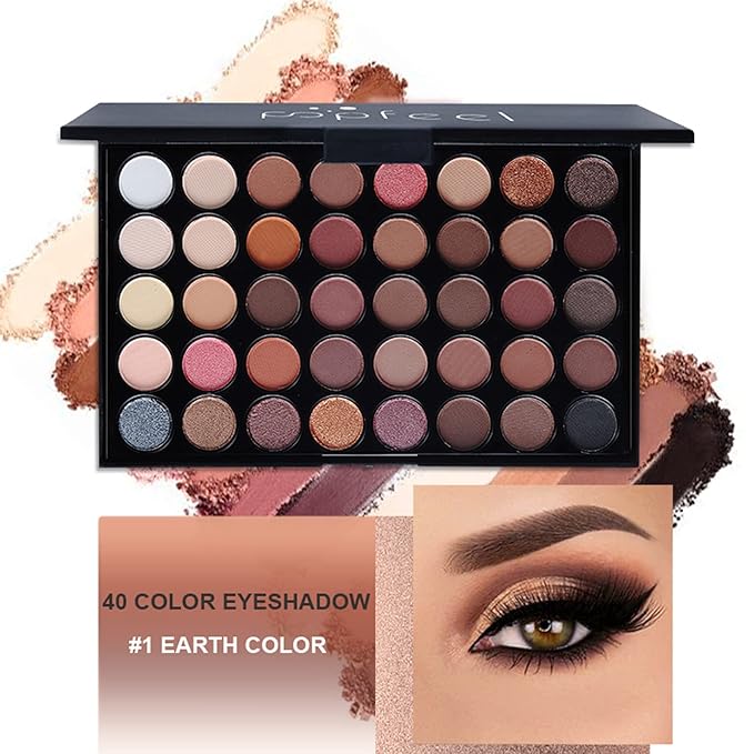 All-in-one Professional Makeup Set for Beginners, Cosmetic-Gift for Girl -Include Makeup Brush Set, Eyeshadow Palette, Powder puffs, Eyebrow Pencil, Mascara, Concealer, Lip Gloss Set -003-VivaGrace Women