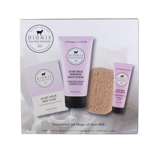 Dionis Lavender Blossom Goat Milk Body Care Bundle-VivaGrace Women