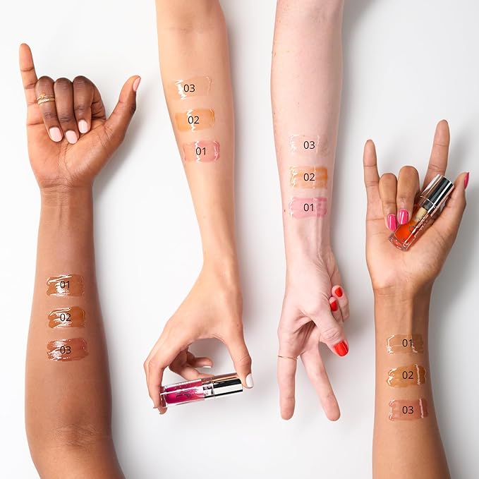 essence | Hydra Kiss Lip Oil | Vegan & Cruelty Free (01 | Kiss From A Rose)-VivaGrace Women