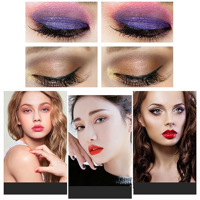 Professional All In One Makeup Kit Colorful 20 Eyeshadow, 6 Lip Glosses 3 Blushers 2 Powder 1 Concealer 1 Mirror 1 Brush, Long Lasting Beauty Full Makeup Set, Present Gifts for Girls Women-VivaGrace Women