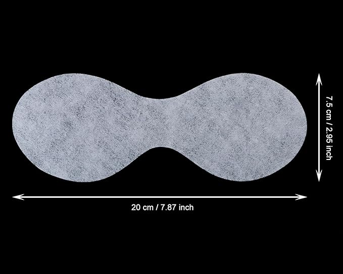 PENTA ANGEL Disposable Eye Mask Paper 50 Sheets Non Woven Eye Care Patches Cotton Spa Eye Pads Covers for Facial Skincare (100)-VivaGrace Women