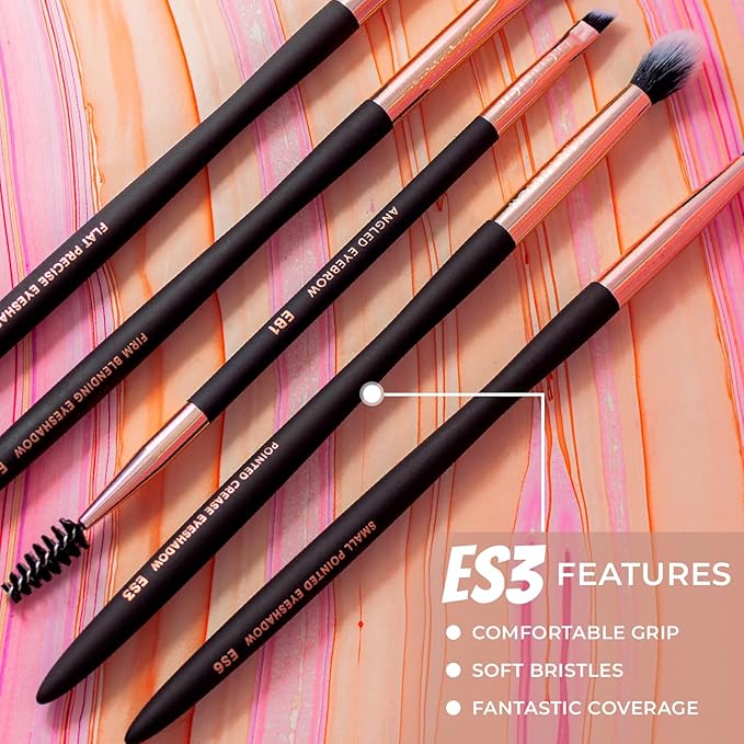 Profusion Cosmetics Pointed Crease Eyeshadow Brush Soft Synthetic Eyeshadow Blending For small Crease Eyebrow Long Lasting smudge Flawless Makeup Look-VivaGrace Women