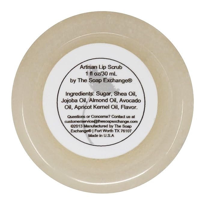 Lip Scrub - Birthday Cake Flavor - Hand Crafted 1.5 oz / 42.5 g Natural Lip Care, Artisan Lip Treatment, Exfoliate, Hydrate, & Protect. Made in the USA.-VivaGrace Women