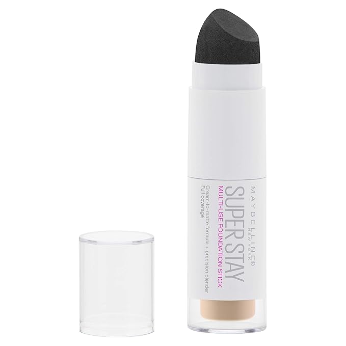 Maybelline New York Super Stay Foundation Stick For Normal to Oily Skin, Classic Ivory, 0.25 oz.-VivaGrace Women