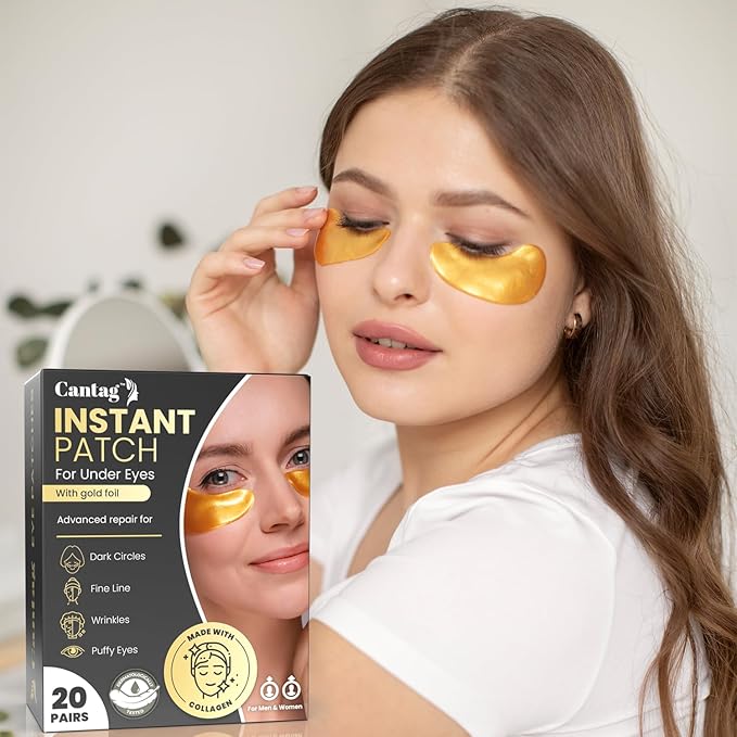 Under Eye Patches | Under Eye Mask | Under Eye Treatment | Eye Care for Women | Eye Gel Pads for Eye | Under Eye Patches for Puffy Eyes, Dark Circles and Puffiness-VivaGrace Women