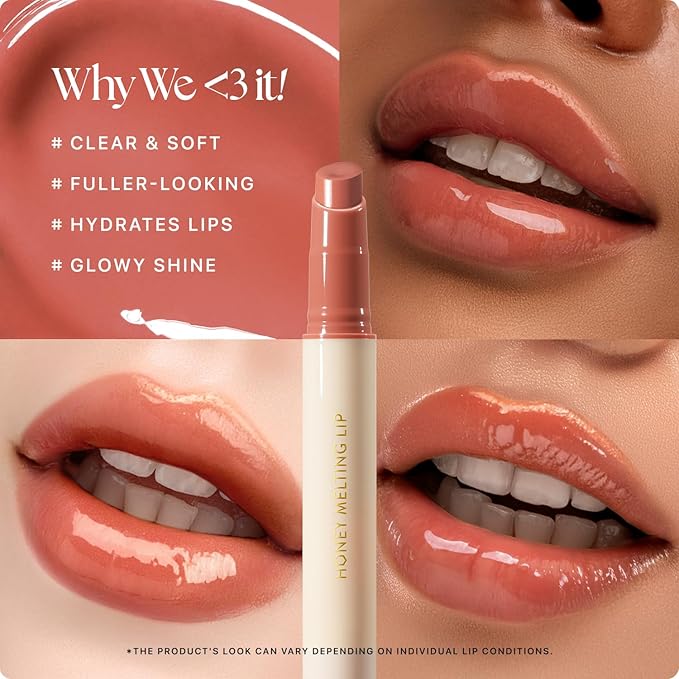 Nature Republic HONEY MELTING LIP (06 COCO) SOFT LIP STICK, Hydrating Gloss, Moisturizing balms, Sheer tint, Shine & Glowy Finish, korean make up-VivaGrace Women