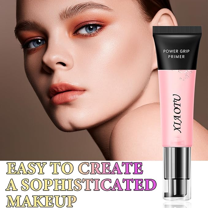 One Step Color Corrector,Color Correcting Facial Serum,Isolation Cream,Pore Primer,Invisible Pore,Skin Tone Correcting,Moisturizing Concealer Foundation Face Makeup Primer Base(Pink)-VivaGrace Women