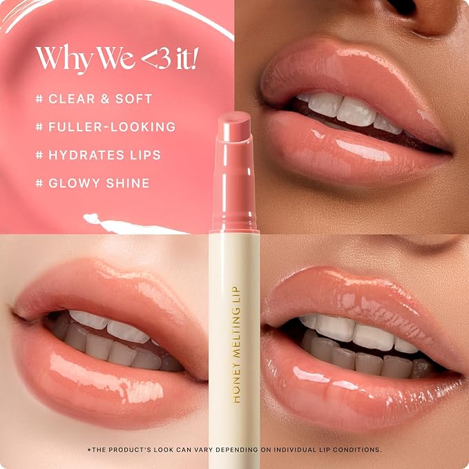 Nature Republic HONEY MELTING LIP (02 FIG) SOFT LIP STICK, Hydrating Gloss, Moisturizing balms, Sheer tint, Shine & Nude, Glowy Finish, korean make up-VivaGrace Women