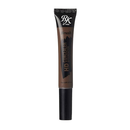 Ruby Kisses HD Concealer & Foundation Flawless Full Cover Brush Face Makeup (Mahogany)-VivaGrace Women