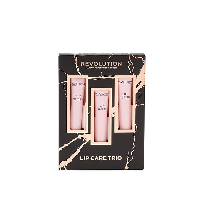 Makeup Revolution, Lip Care Trio, 3x8ml-VivaGrace Women