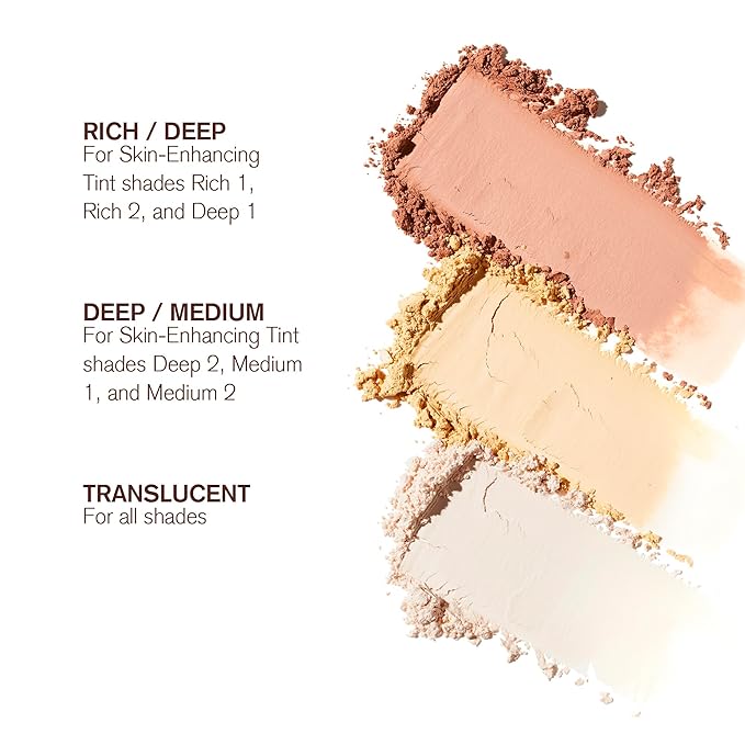 Ami Colé Skin Melt Talc-Free Loose Setting Powder Rich Deep, face powder, makeup, finishing powder, lightweight-VivaGrace Women