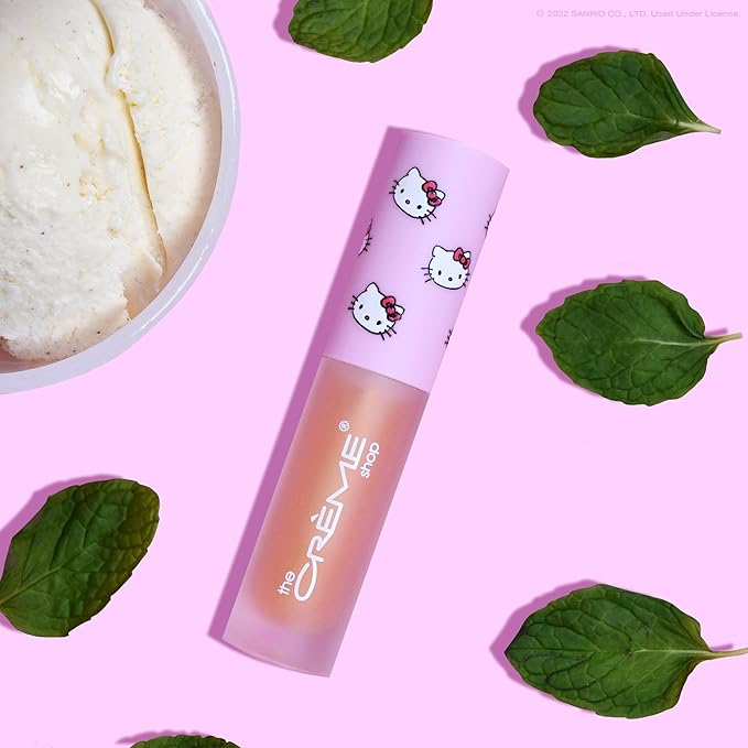 The Crème Shop x Sanrio Hello Kitty Collection: Ultimate Lip Elixir - Kawaii Kiss Lip Oil Set with Nourishing Ingredients - Perfect for Hydration, Shine, and a Hint of Tint (Set of 4)-VivaGrace Women