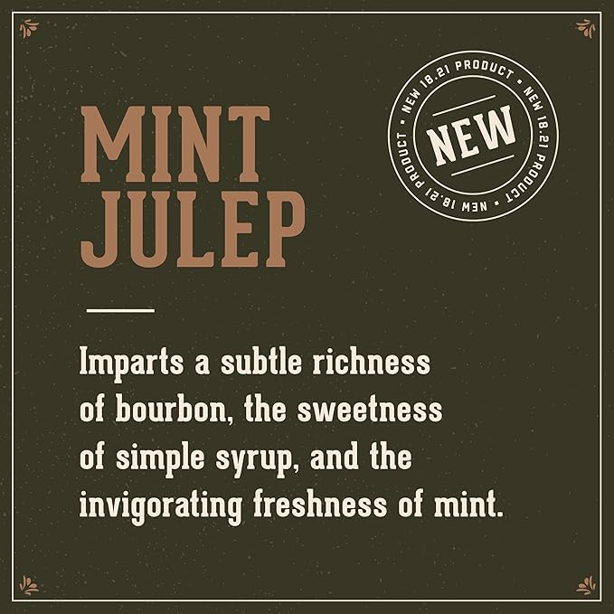 18.21 Man Made Lip Balm - Mint Julep Flavor, Lip Protectant Hydrates & Moisturizes with Beeswax, Cocoa Butter & Vitamin E - For chapped and dry lips-VivaGrace Women