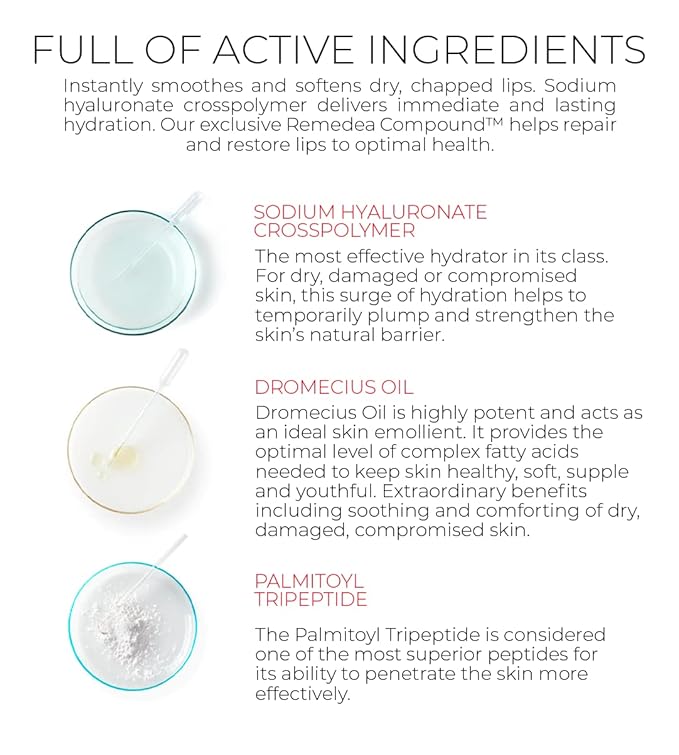 Chuda Hydrating Lip Treatment – Anti-Aging, Plumping Treatment for Lips – Intensive Lip Moisturizer - Natural Lip Hydrator – Soothing, Hydrating Lip Plumping Treatment - 5ml-VivaGrace Women