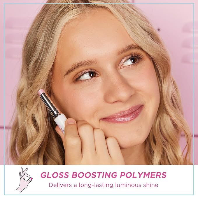 Petite 'n Pretty Glo$$ Lip Balm ($tocks & Bronze) - Makeup for Kids, Tweens, Teens - Hydrating, Lightweight Lip Gloss, Made in the USA-VivaGrace Women