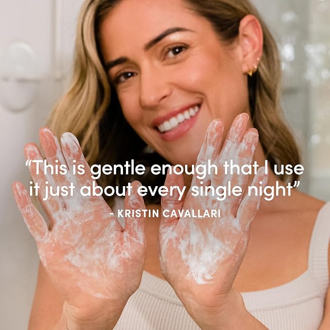 Jelly Cleanser - Daily Gentle Face Wash Enriched with Aloe Vera Gel - All Skin Types, Vegan, Cruelty Free, Fragrance Free, 5.07 FL OZ