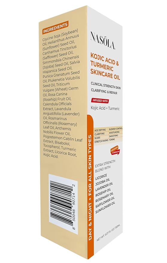 Kojic Acid Turmeric Skincare Bio Pure Oil-VivaGrace Women