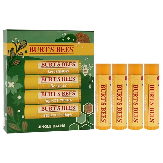Burts Bees Jingle Balms Holiday Gift Kit, 1 EA-VivaGrace Women