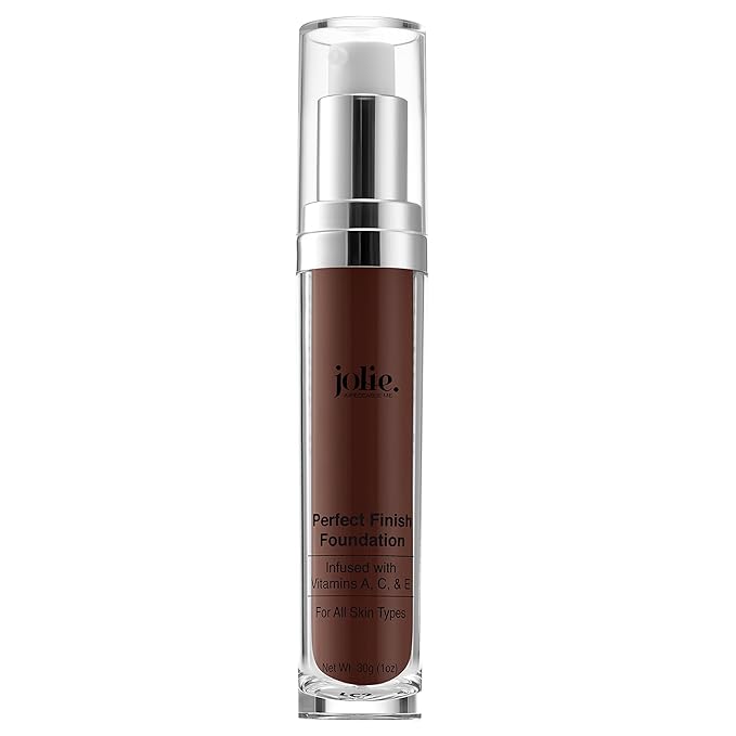 Jolie Perfect Finish Liquid Foundation Makeup SPF 15 Oil Free (DC3)-VivaGrace Women